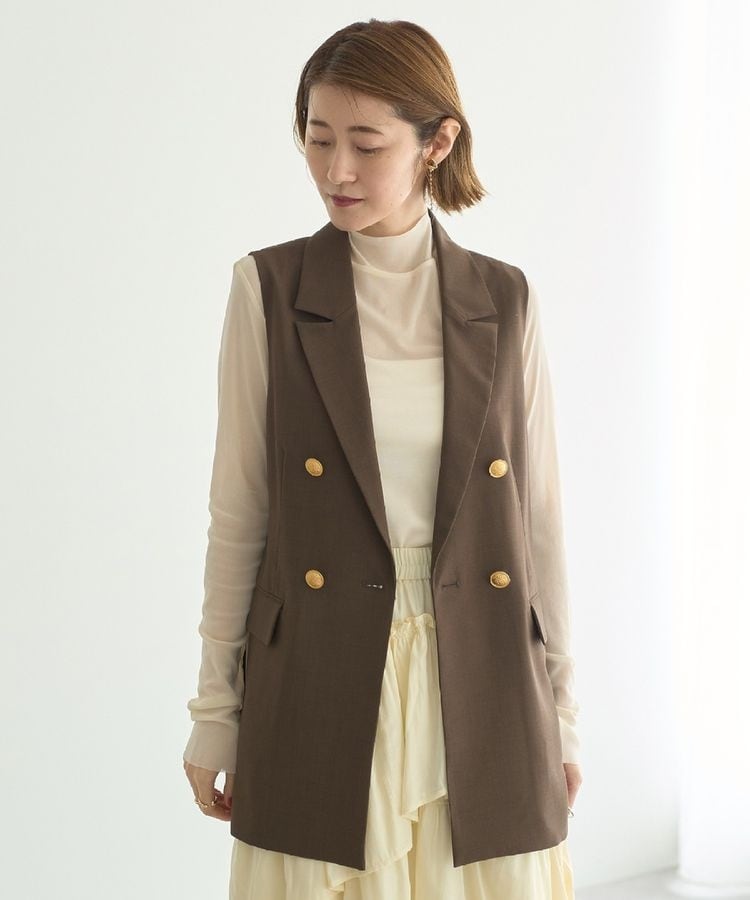 今月購入　新品！スローブイエナ　ジレ ストレッチPEジレ | スローブ イエナ(SLOBE IENA) | マルイ
