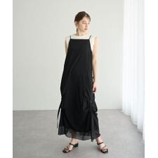 【接触冷感】カーゴキャミワンピース