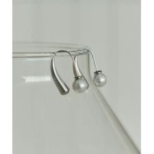 【2WAY】ステンレスパールキャッチピアス