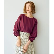 2wayボリューム袖ブラウス