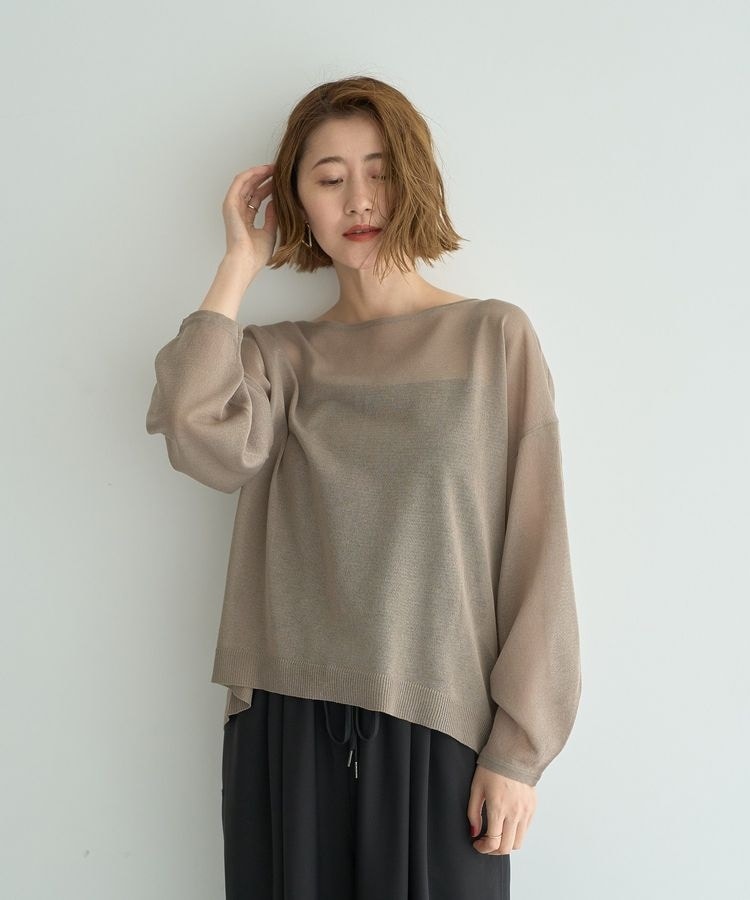 スローブイエナ SLOBE IENA シアーニットプルオーバー セール】シアーニットプルオーバー◇（ニット/セーター）｜SLOBE
