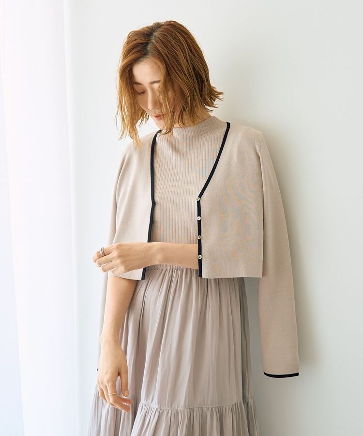 familiar ワンピース・カーディガンセット　90 vis-à-vis(ビザビ) / 【WEB限定】ワンピース＆ニットカーディガン