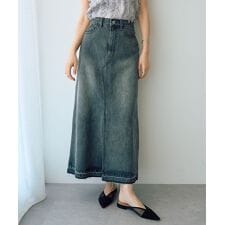 ロングデニムスカート