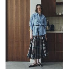 イェッカ ヴェッカ(YECCA VECCA)の【撥水】メモリーフレアスカート