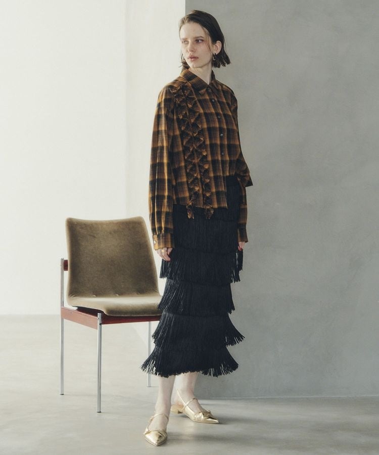 スパンコール×チュールスカート | イェッカ ヴェッカ(YECCA VECCA