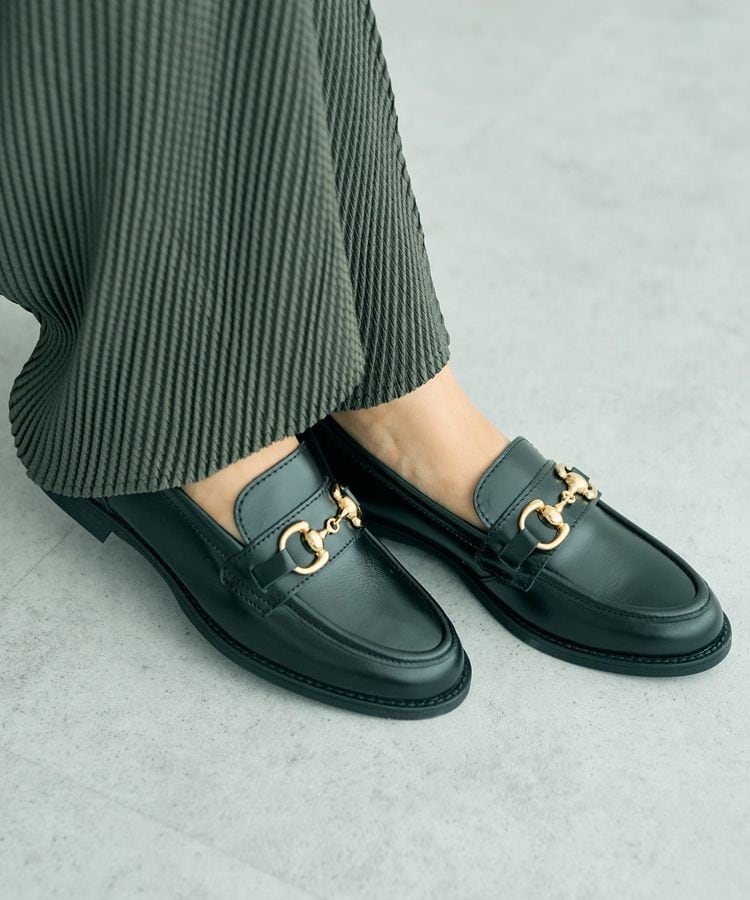 ルタロン フラップビットローファー ブラック A 25.5サイズ ENESS