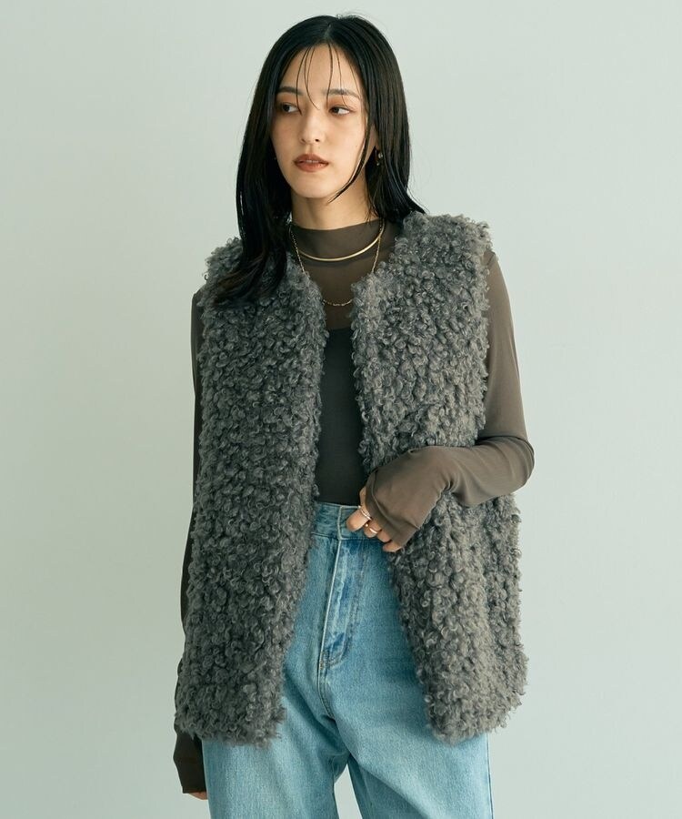 【イエナ】ラペルドショートジレ　ブラック新品 ラペルドショートジレ | イエナ(IENA) | マルイウェブチャネル