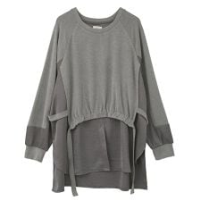 イェッカ ヴェッカ(YECCA VECCA)の素材MIXレイヤード起毛プルオーバー