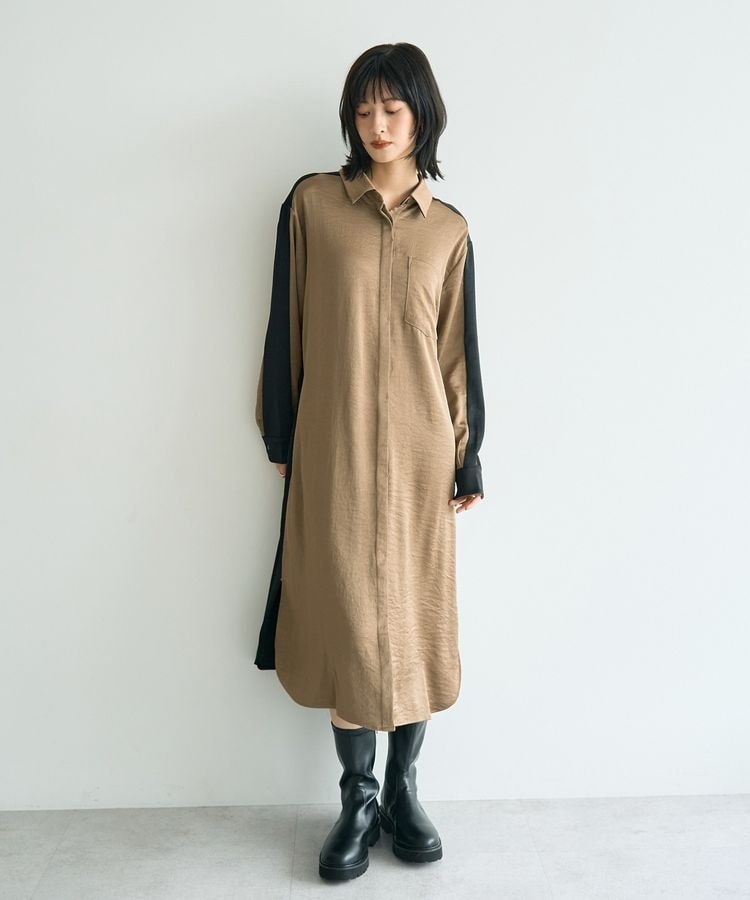 ウール混ジャージーフレアワンピース | スローブ イエナ(SLOBE IENA