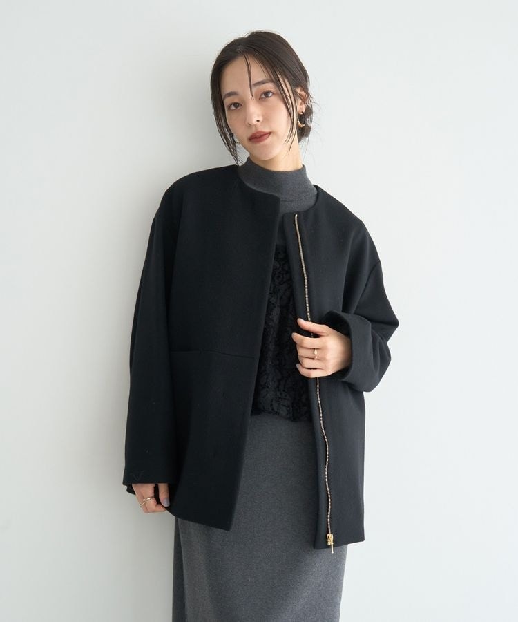 TRADITIONAL WEATHERWEAR】MALTON ノーカラーコート | イエナ(IENA