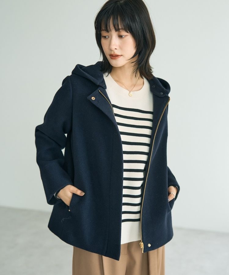 Bellandi SUPER130 コクーン ショート コート ◇ | シップス(SHIPS