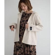 イェッカ ヴェッカ(YECCA VECCA)のウール混2wayショートコート