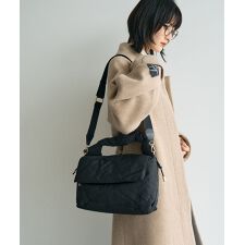 【story.】ギャザーフラップハンドバッグ