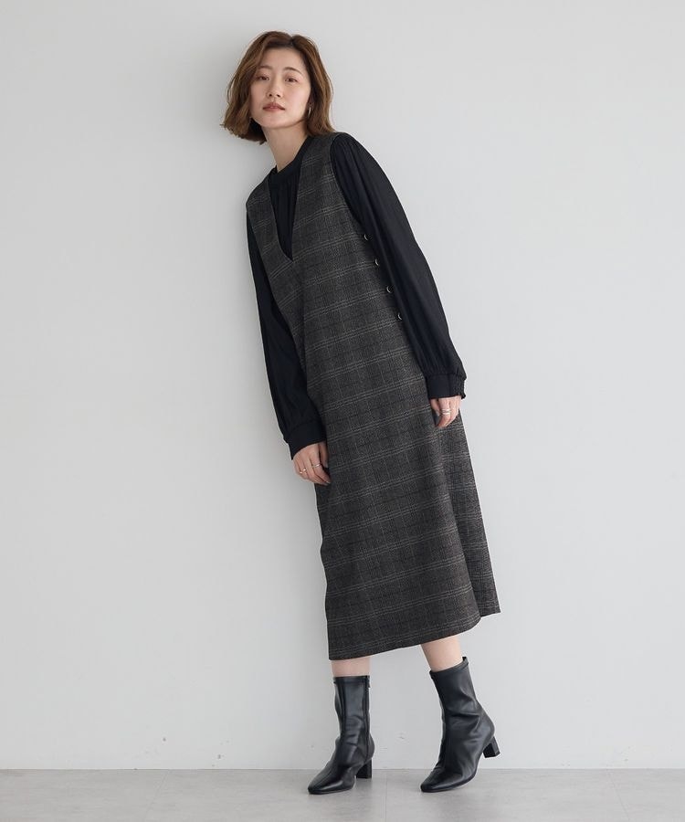 ウール混ジャージーフレアワンピース | スローブ イエナ(SLOBE IENA