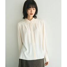 2wayレース襟ブラウス