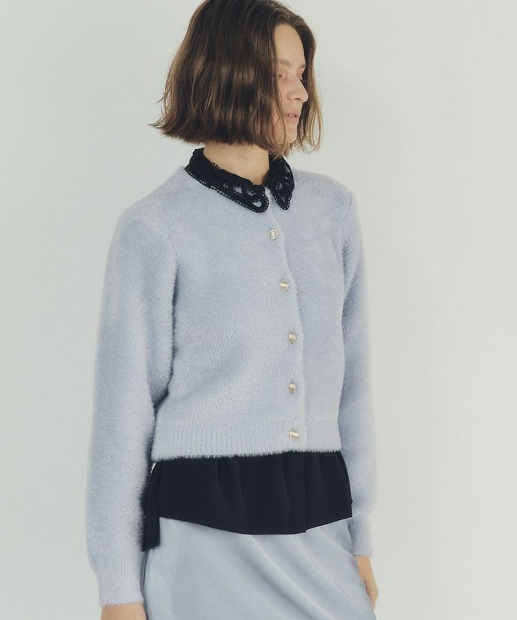 ブークレダブルフェイスニットコーディガン | ブージュルード(Bou