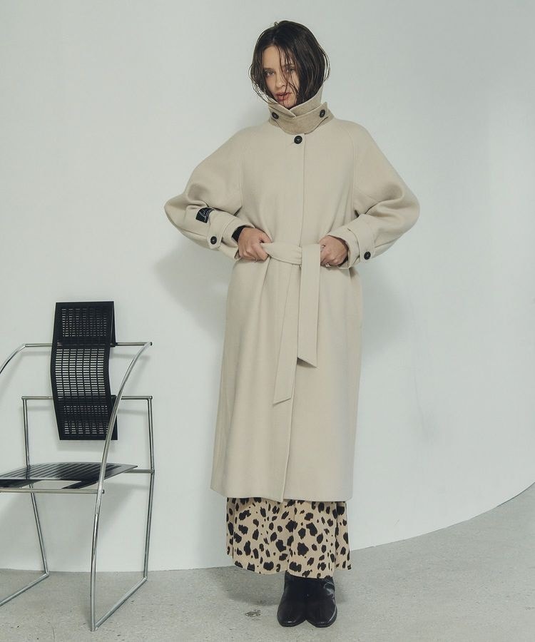 ハイカウントワイドステンカラーコート | ジャーナルスタンダード