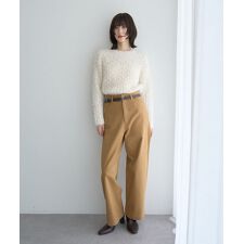ストレッチツイルワイドストレートパンツ | イェッカ ヴェッカ(YECCA