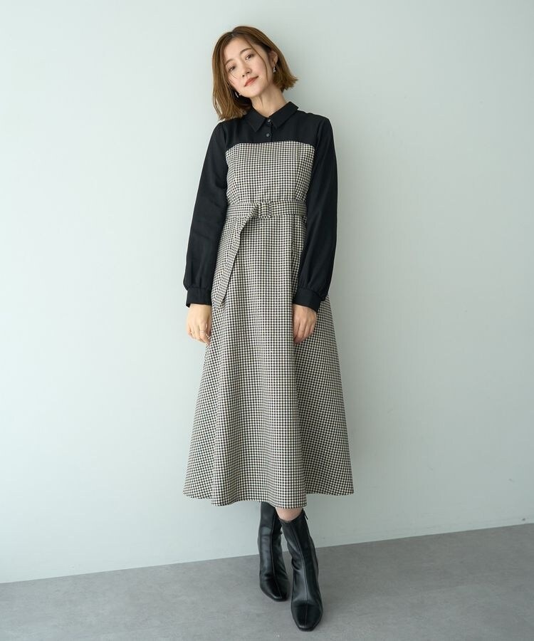 デシン/ストライプマキシ ワンピース | ジャーナルスタンダード