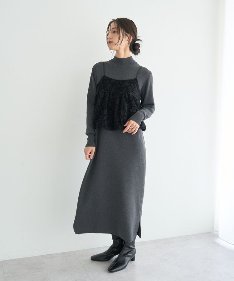 CHIGNON)レースボリュームワンピース | ローズバッド(ROSE BUD