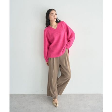 [^ԁF07001159400]ӂӂ̏_炩ȎŒSnǂdĂjbgvI[o[Bɂ₩VlbNO㍷̂TChXbgŔvXBgɍœK1łBO؂ւ̃[YȃVGbgȂꂽȂ㉟BfRe`ăZVAɒȂAVcnClbNƂ̃C[hX^Cy݂܂B[Ȃ]ň[][Ȃ]Lk[]n[Ȃ]|Pbg[Ȃ]fp摜́A̓ŐFČꍇ܂Bg̃j^[ɂďi̐FČꍇ܂B25AW