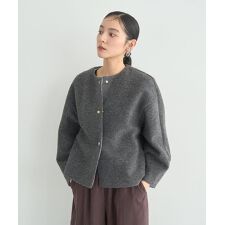 イタリアンエアリーミドル丈コート