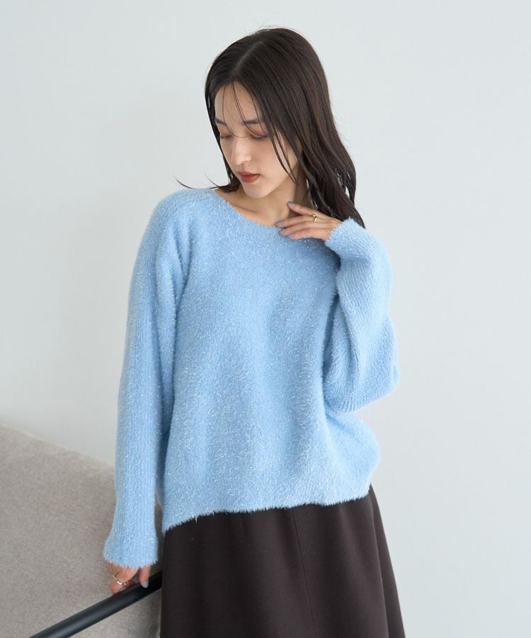 グラデーションシャギーニット | イェッカ ヴェッカ(YECCA VECCA