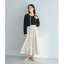 【2点SET】カーディガンセットワンピース