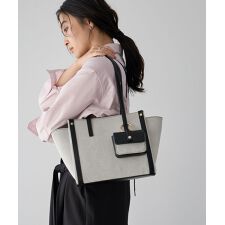 【cache cache】ミニポーチ付きエルガリートート