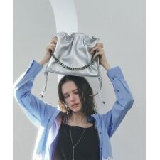 2wayチェーンギャザーバッグ