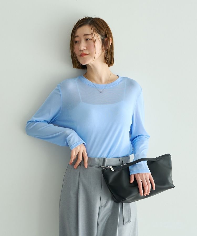 クルーネックシアートップス | イェッカ ヴェッカ(YECCA VECCA