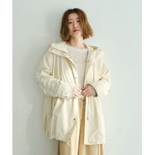 【撥水／花粉ガード】ミドル丈マウンテンパーカー