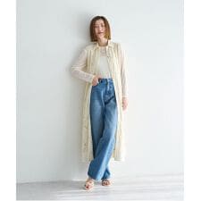 レース切替ジレワンピース