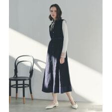 レース切替ジレワンピース