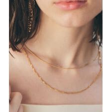 【2本SET】ステンレス2連ネックレス