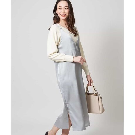 洗濯機で洗える キャミソールワンピース オフオン Ofuon Euedm ファッション通販 マルイウェブチャネル