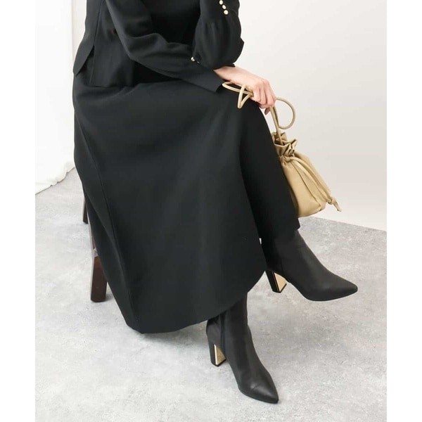 OFUON オフオン グレー スーツ　ジャケット　スカート　上下　セット OFUON le MK（オフオン ル エムケー）のジャケット・スーツ