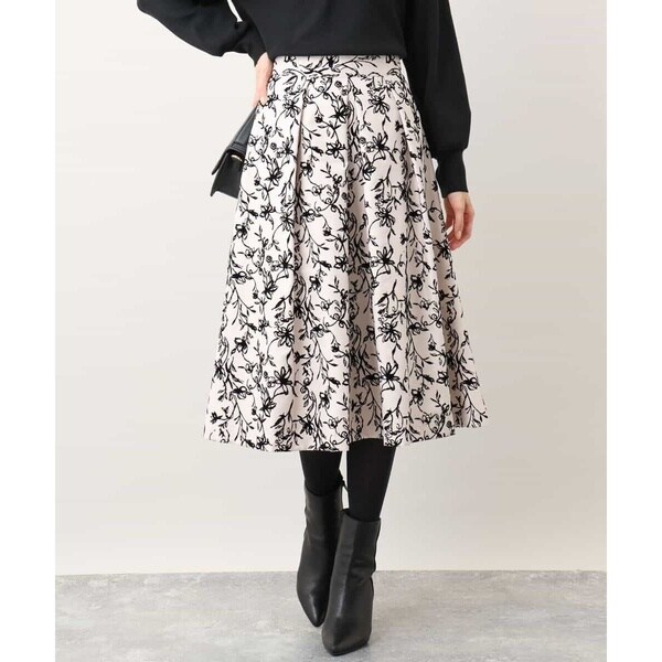 スウェードボンディングタイトスカート/洗える | オフオン(OFUON