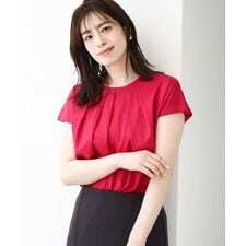 コットン天竺カットソー/洗える/WEB限定サイズあり