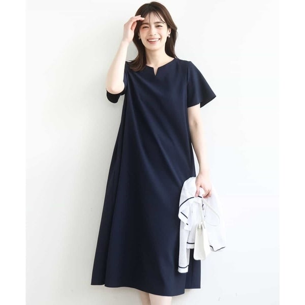 夏SALE／UVカット／洗える／セットアップ可】ドライタッチ五分袖