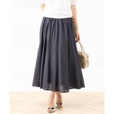 オフオン(OFUON)のシルキーローンフレアースカート/洗える/WEB限定