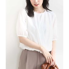 オフオン(OFUON)のカシュクールデザインブラウス/接触冷感/速乾/洗える/WEB限定サイズあり