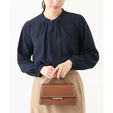 フロントタックデザインブラウス/洗える/WEB限定