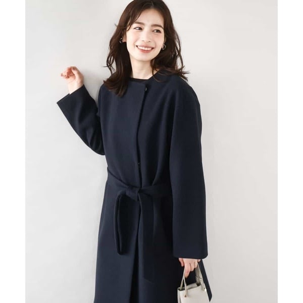 ダブルクロス ノーカラーコート | アンタイトル(UNTITLED) | マルイ