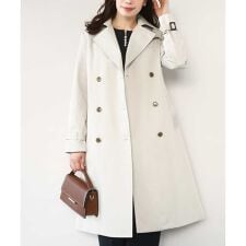 <追加>【ハレの日対応】ベーシックツイルトレンチコート/洗える/WEB限定