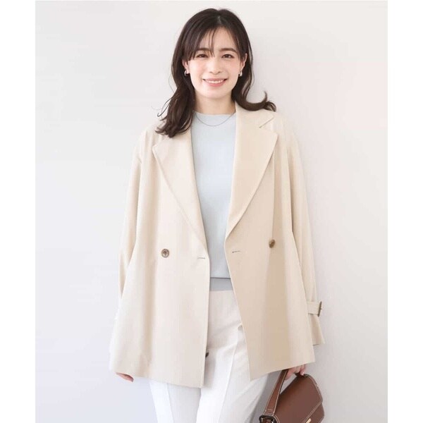 星玲奈さんコラボアイテム】ﾀﾞﾌﾞﾙﾄﾚﾝﾁｺｰﾄ | ユアーズ(ur's) | マルイ