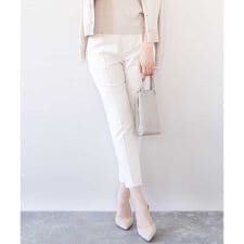 【ハレの日】[名品シリーズ]ストレッチテーパードパンツ/洗える