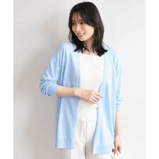 着流しカーディガン/接触冷感/洗える/WEB限定サイズあり