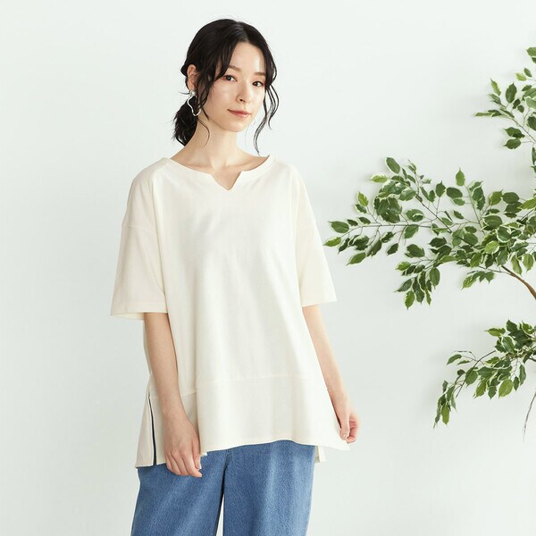 鹿の子 キーネックｔシャツ コムサイズム Cianorte Com Ar