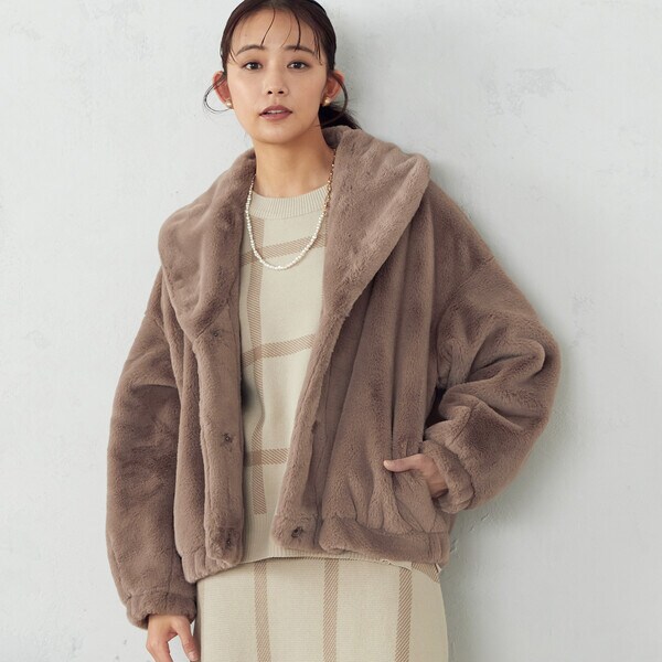 フェイクファー ブルゾン | コムサイズム(COMME CA ISM) | マルイ